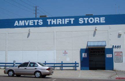 Amvets san diego - 213 reviews and 79 photos of Valley Thrift Store "Oh hi, giant ex-Amvets thrift store. Parking is absolutely horrendous here, it seems like everyone and their mother love to be here at all hours of the day, loading up on their used goods. Plusses: This is probably the largest thrift store in Escondido, and the most crowded. It's a whole lot of clothes, a whole lot of shoes, and a whole …